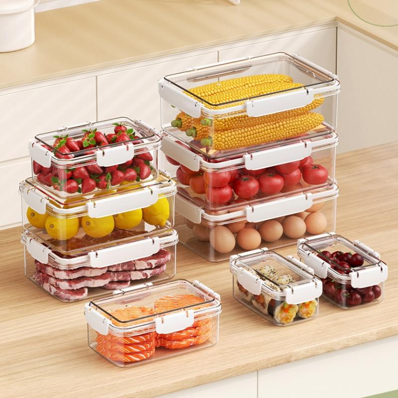 Meal Prep Organizer - Fruit Storage Containers Fresh Food Containers