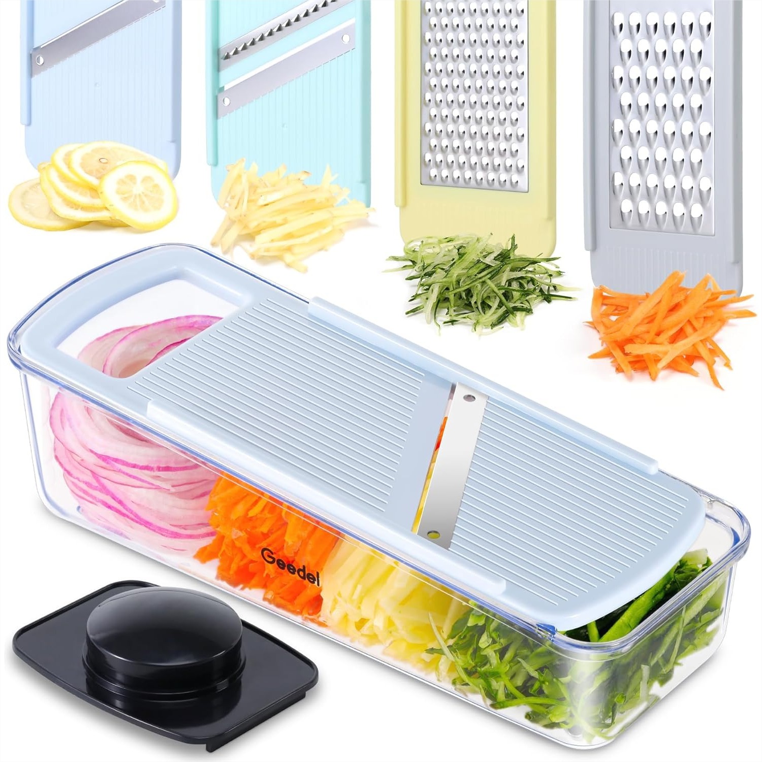 Mandoline Slicer Guard - Mandoline Slicer for Kitchen, Multi-Purpose Vegetable