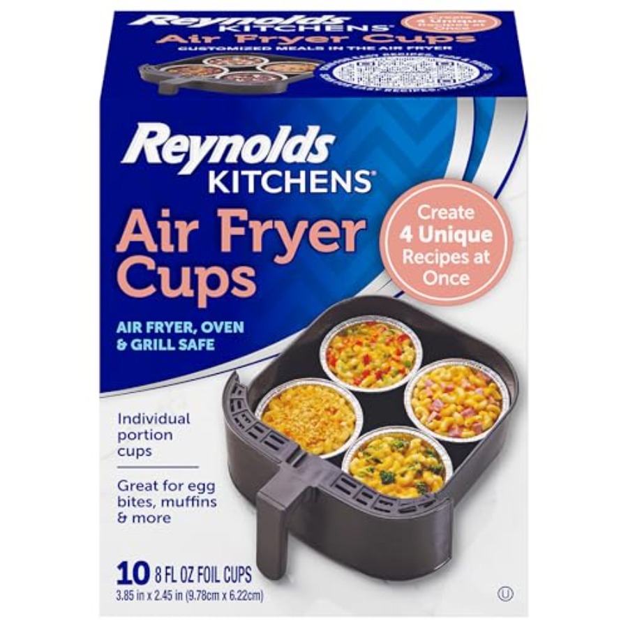 Meal Prep Format - Kitchens Air Fryer Cups for meal