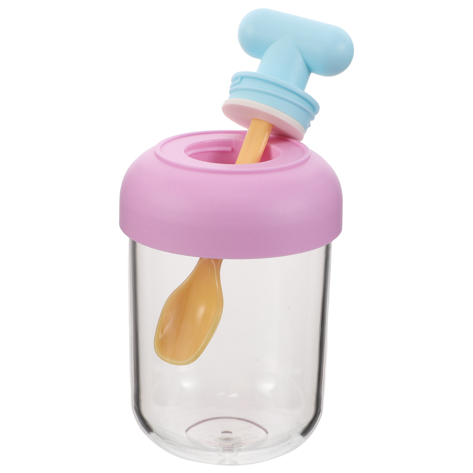 Meal Prep Yogurt Cups - Portable Salad Container with Lid Spoon