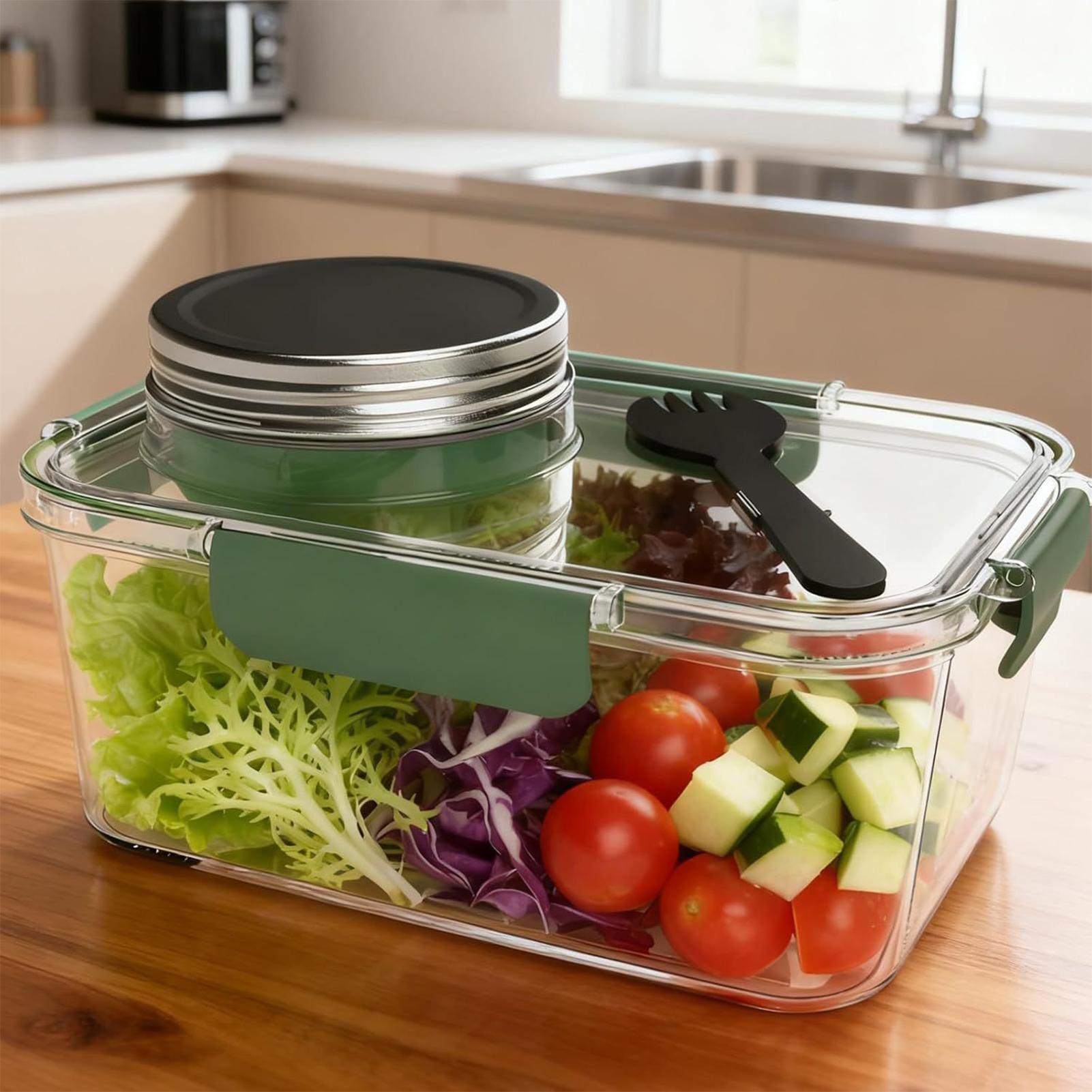 Meal Prep Burrito - Salad Container 2.5 Oz Food Storage