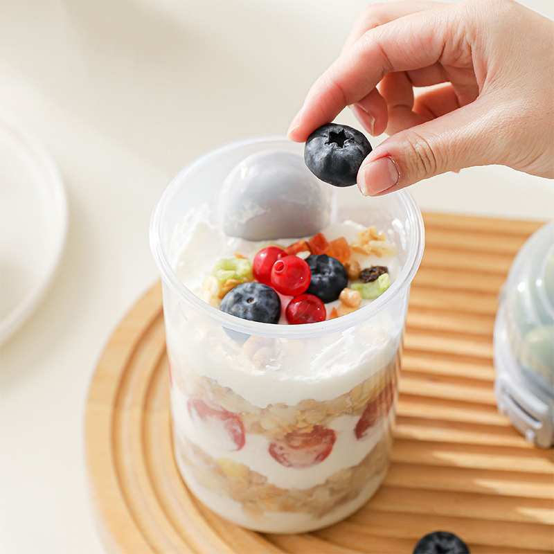 600ML Salad Oatmeal Cup Breakf - Meal Prep Yogurt Cups avis et prix