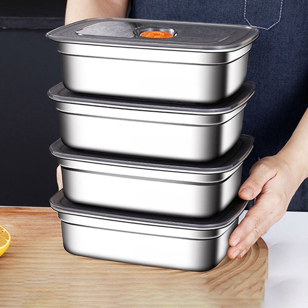 Stainless Steel Camping Lunch  - Meal Prep Freezer avis et prix