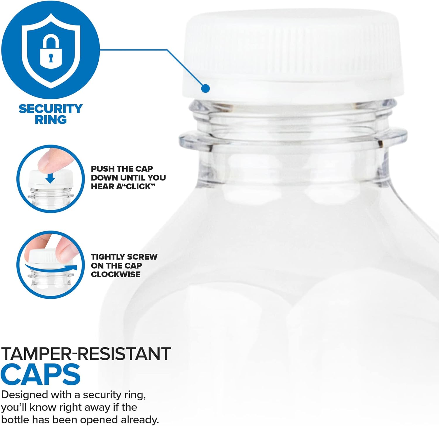 16 oz Clear Plastic Juice Bott - Meal Prep Juice Bottles avis et prix