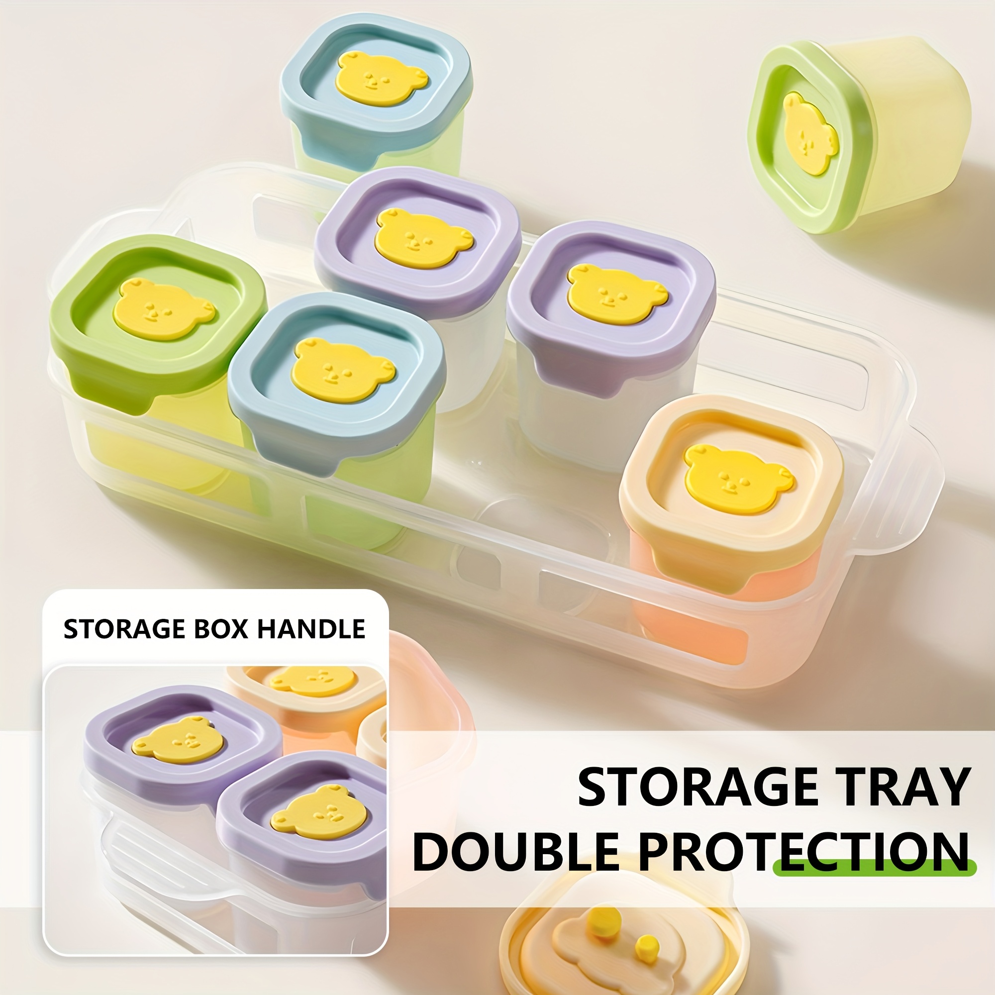 9pcs Silicone Food Storage Con - Meal Prep Healthy Recipes avis et prix