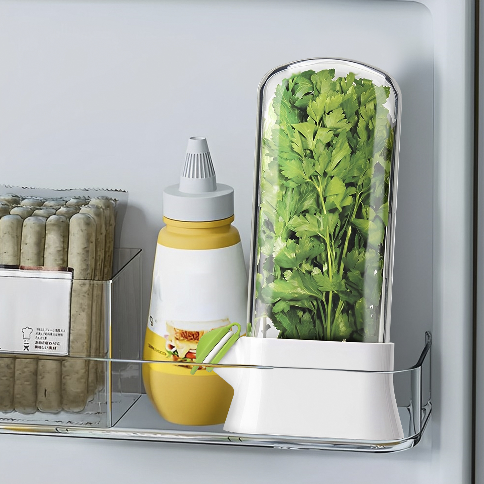 4/1PC Herb Freshkeeping Box Fr - Herb Keeper Bottle avis et prix