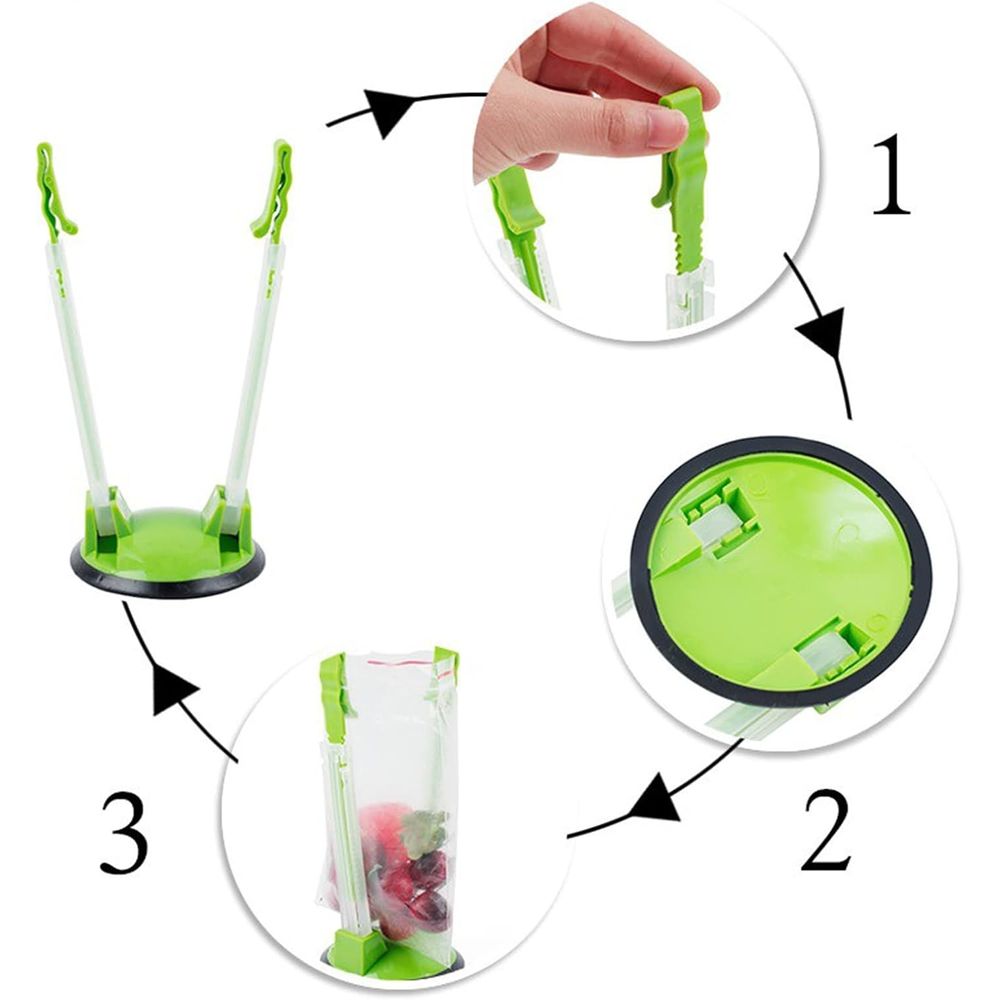 8 Pack Food Storage Bags Holde - Meal Prep Organizer avis et prix