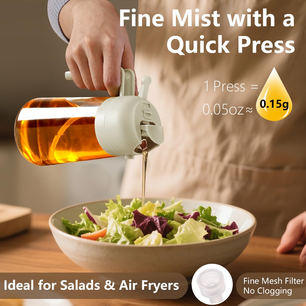2 In 1 Oil Dispenser/Pour Bott - Herb Keeper Bottle avis et prix