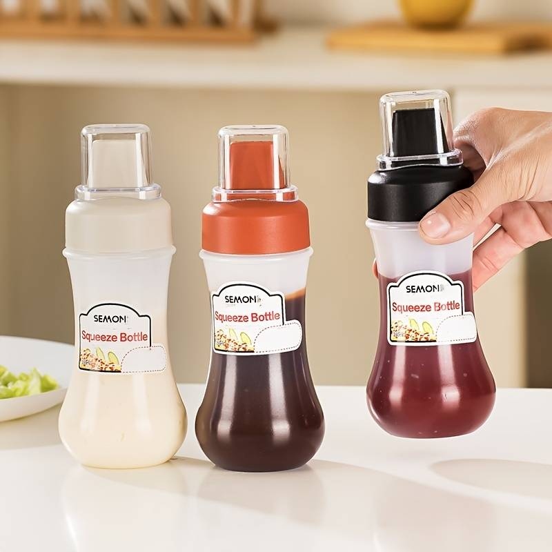 3pcs Squeeze Sauce Bottle Leak - Herb Keeper Bottle avis et prix