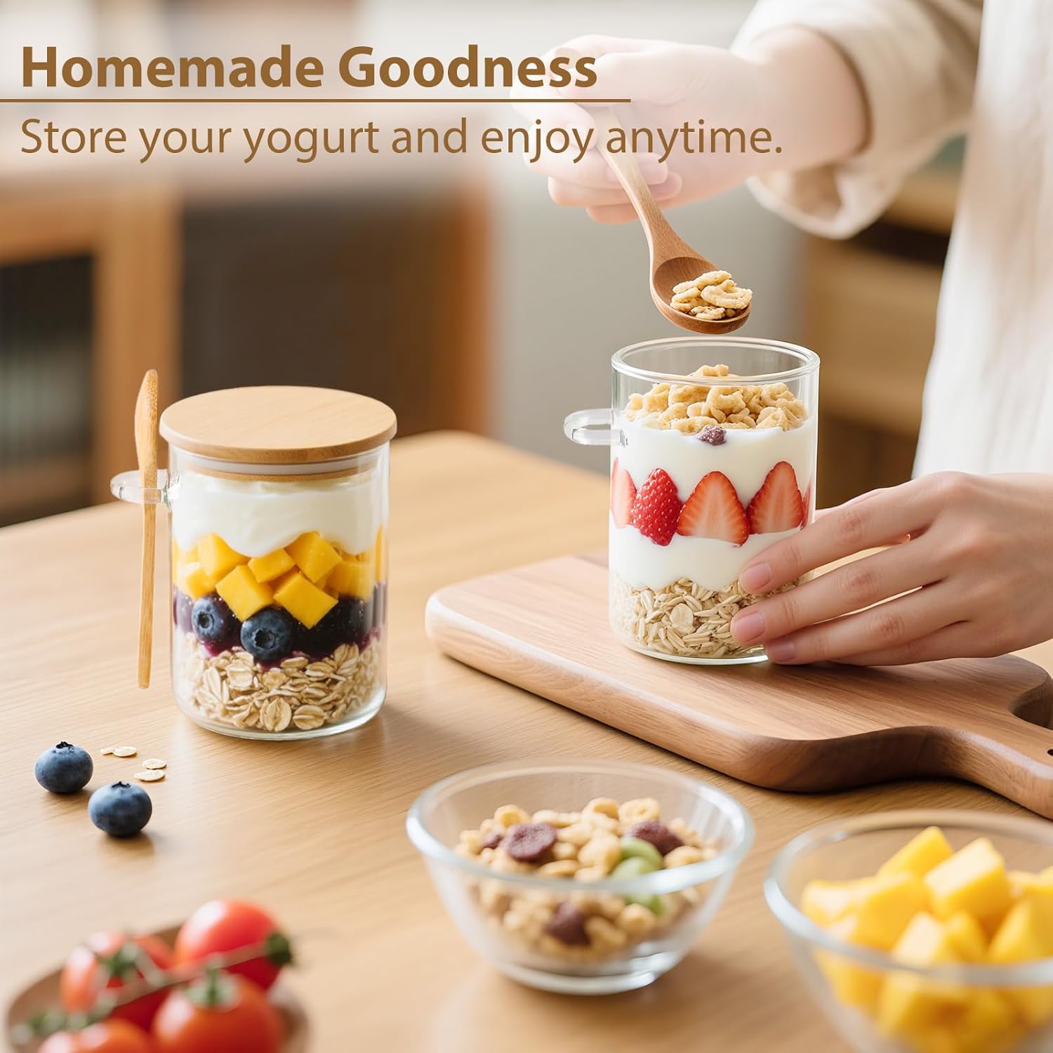 6 Pack Overnight Oats Containe - Meal Prep Containers avis et prix