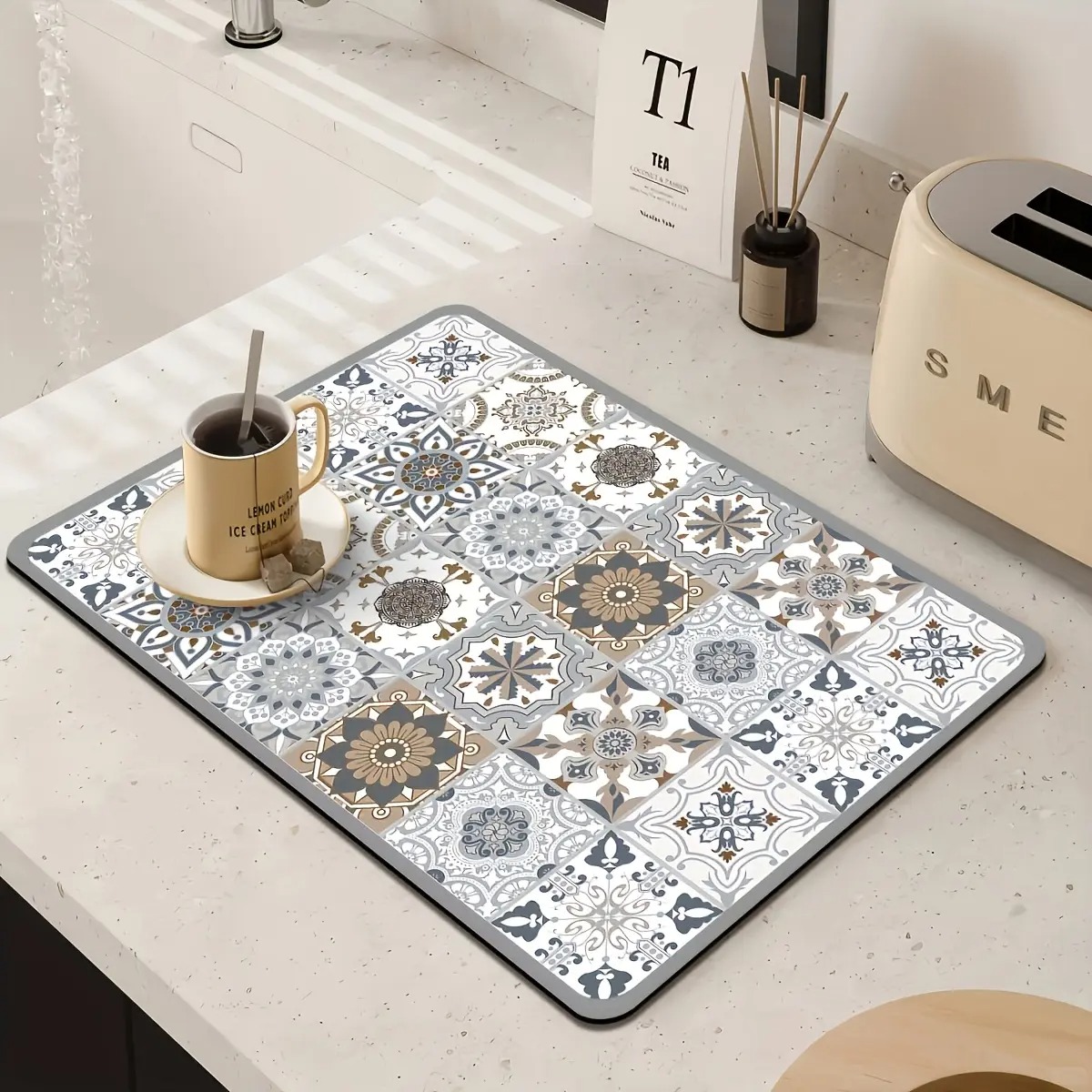 Kitchen Countertop Mat Vintage - Meal Prep Format avis et prix