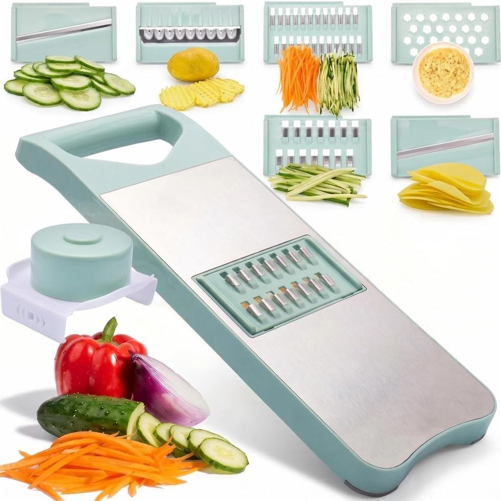 6-Blade Mandoline with Hand Gu - Mandoline Slicer Guard avis et prix