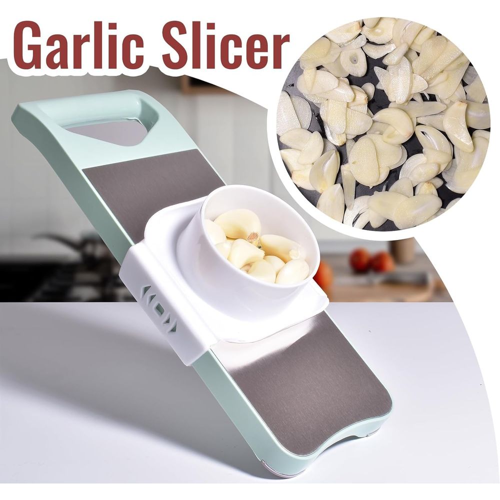 6-Blade Mandoline with Hand Gu - Mandoline Slicer Guard avis et prix
