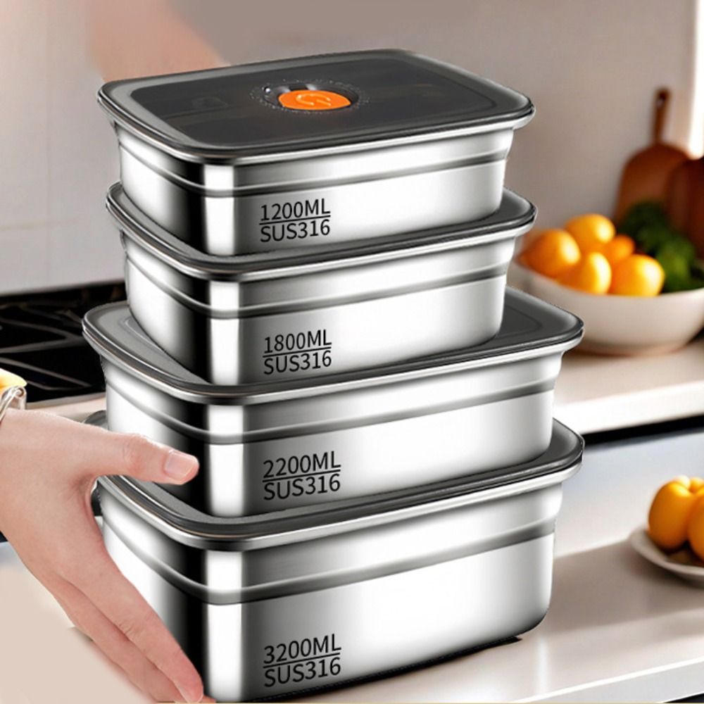 Stainless Steel Camping Lunch  - Meal Prep Freezer avis et prix