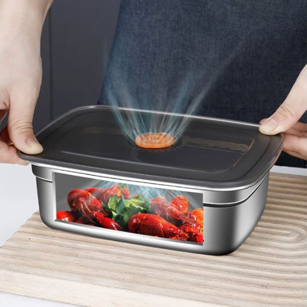 Stainless Steel Camping Lunch  - Meal Prep Freezer avis et prix