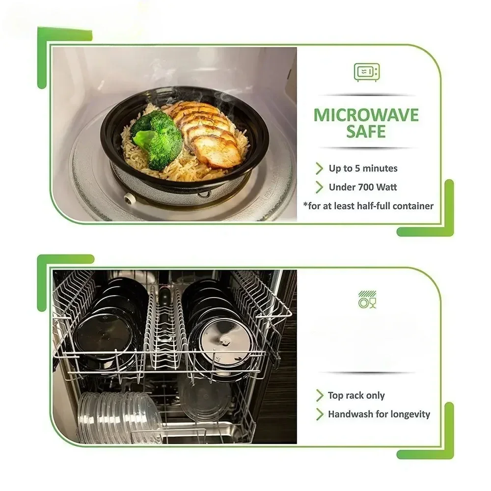 Meal Prep Containers Plastic F - Meal Prep Lunch Boxes avis et prix
