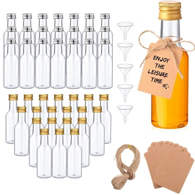 Mini Plastic Wine Bottle Suit  - Meal Prep Juice Bottles avis et prix