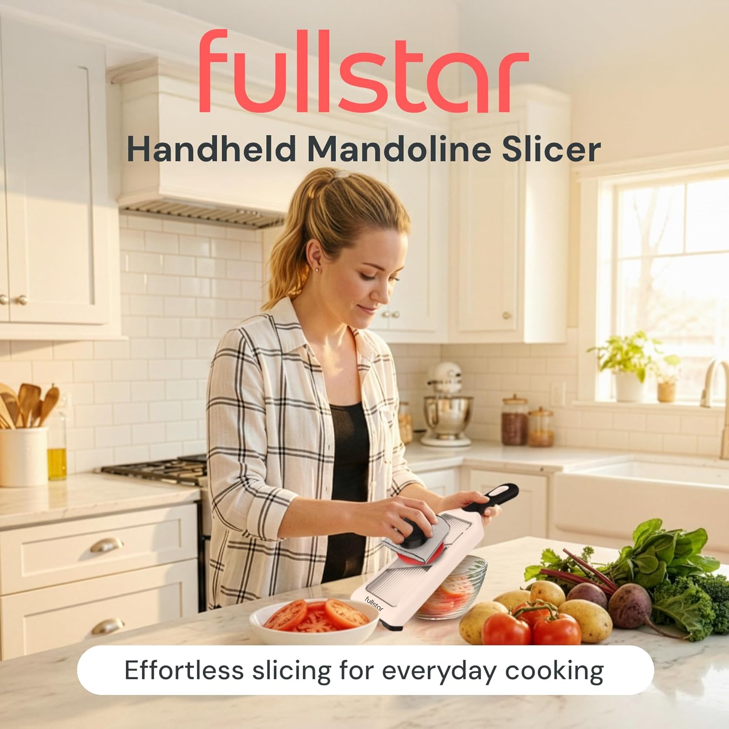 2-in-1 Handheld Mandoline Slic - Mandoline Slicer Guard avis et prix