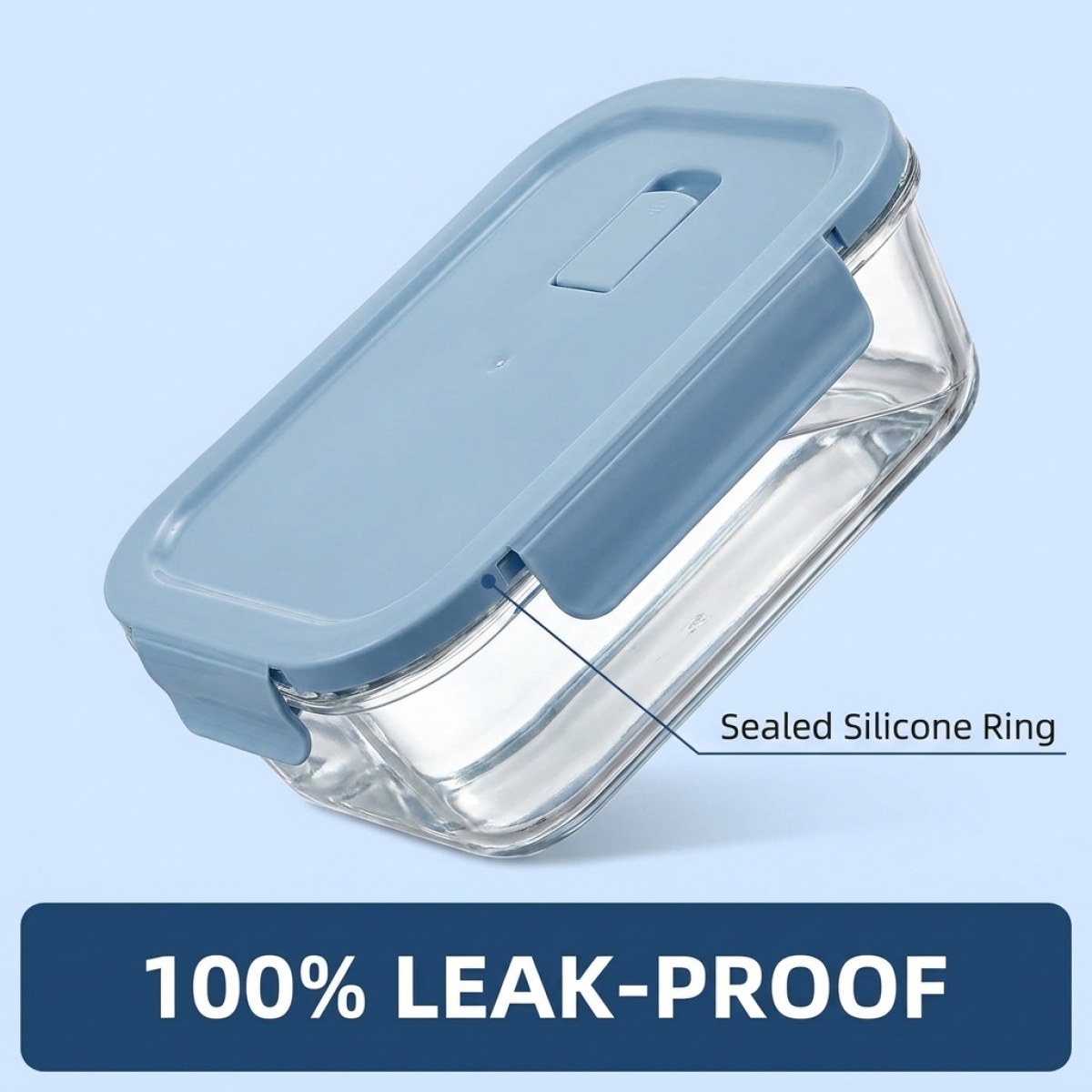 Sky Blue Glass Food Storage Co - Meal Prep Containers avis et prix