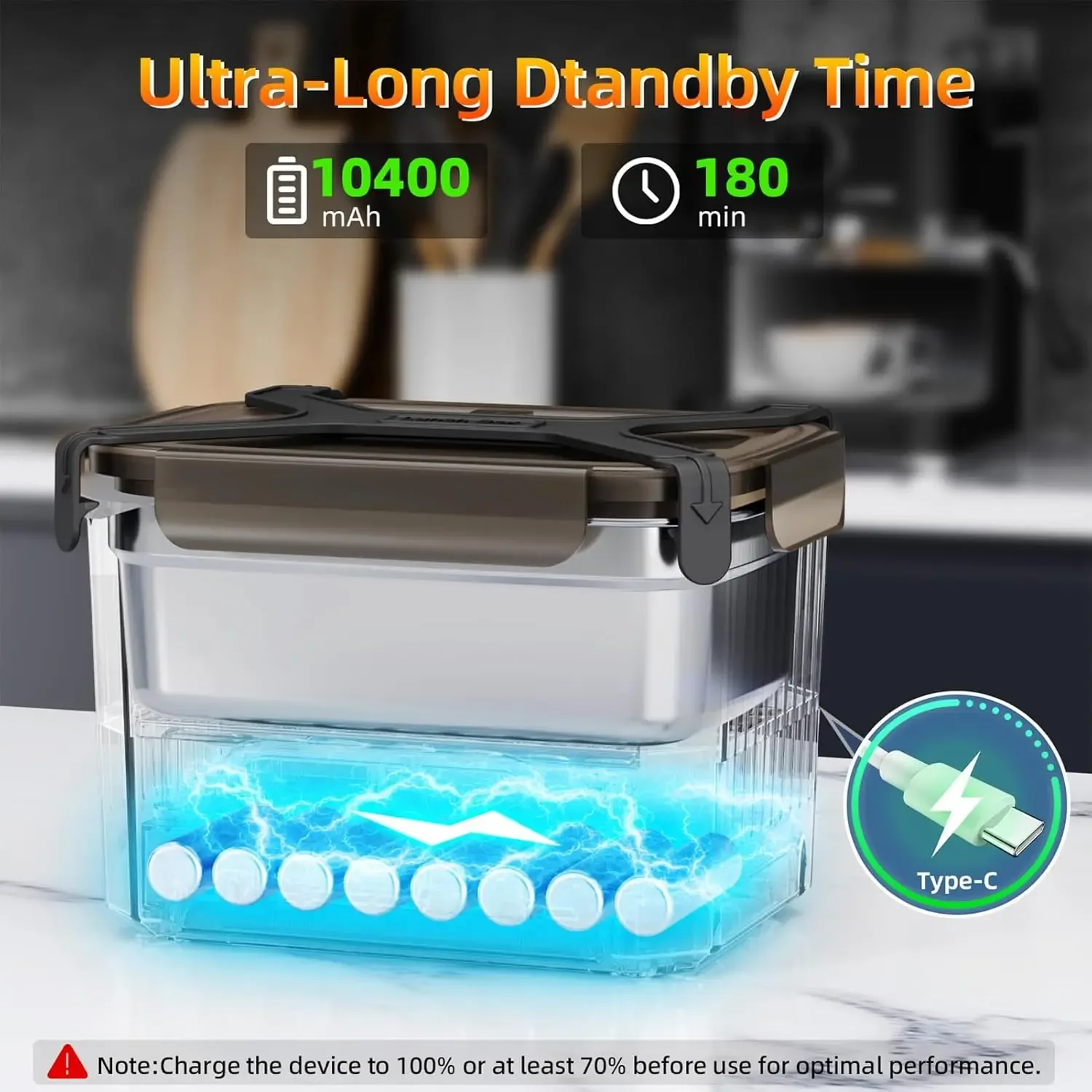 Cordless Electric Lunch Box, 1 - Meal Prep Lunch Boxes avis et prix