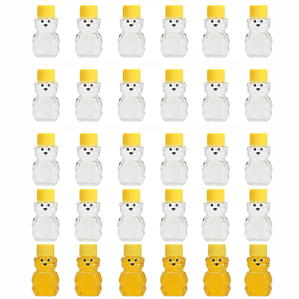 24 PCS 2 oz Plastic Honey Bear - Meal Prep Juice Bottles avis et prix