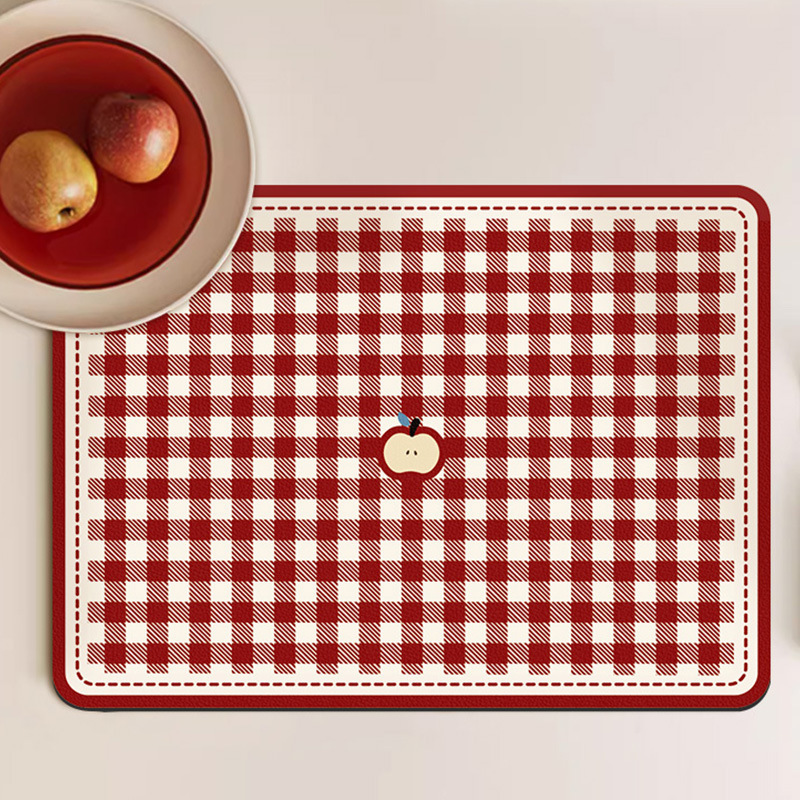 ute Apple Pattern Drying Mat F - Meal Prep Format avis et prix