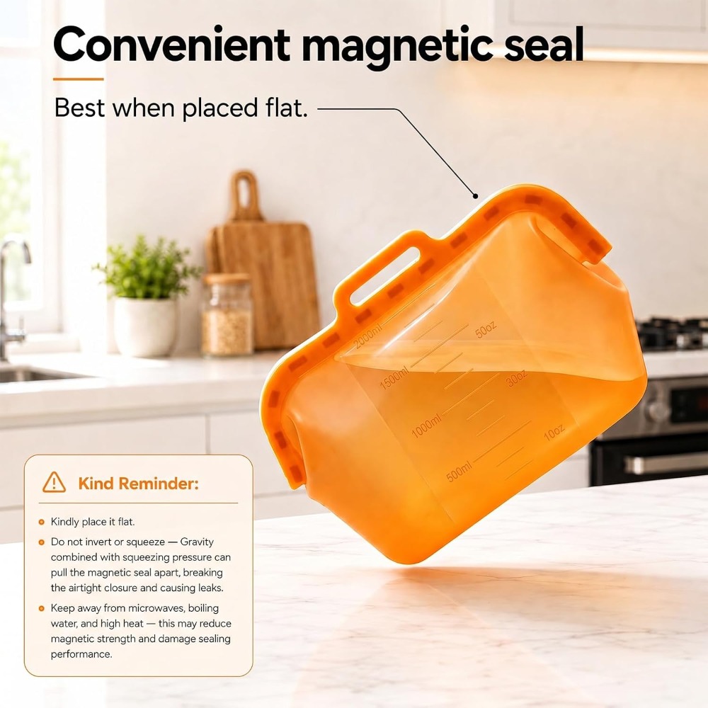 Reusable Silicone Food Storage - Meal Prep Freezer avis et prix