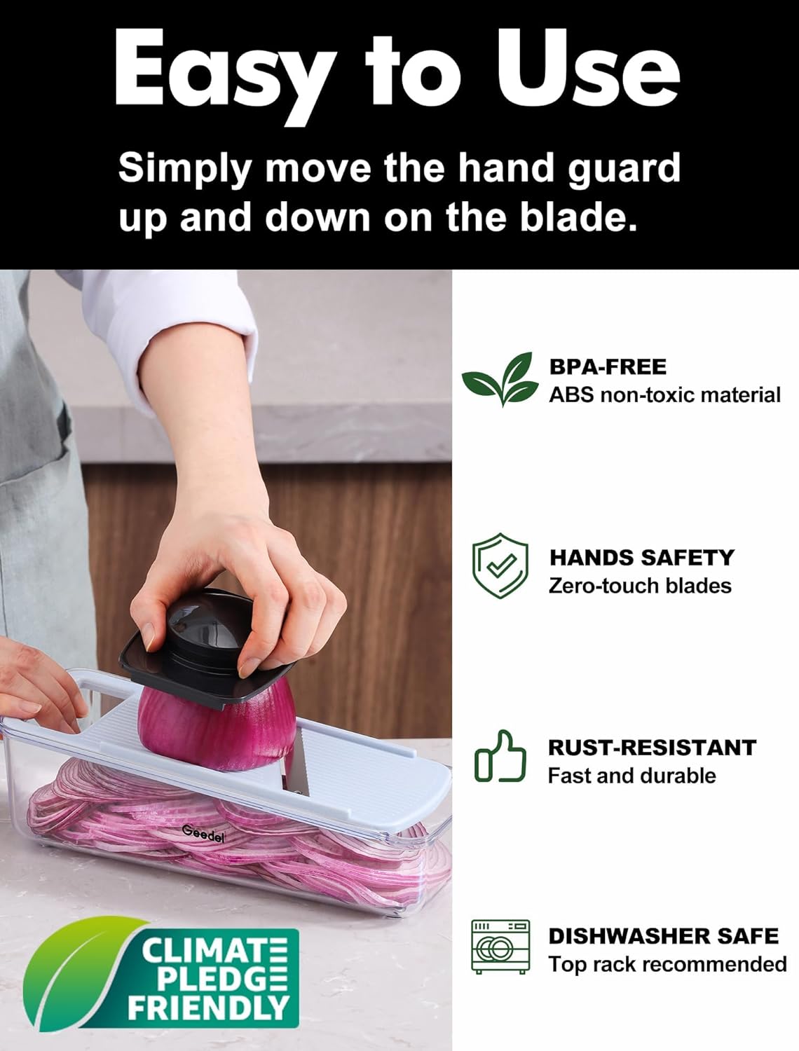 Mandoline Slicer for Kitchen,  - Mandoline Slicer Guard avis et prix