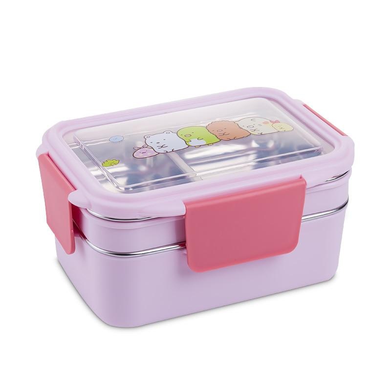 With Random Pattern Cartoon Lu - Meal Prep Lunch Boxes avis et prix