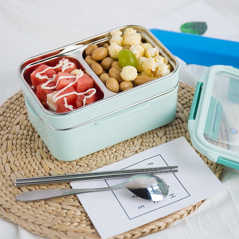 With Random Pattern Cartoon Lu - Meal Prep Lunch Boxes avis et prix
