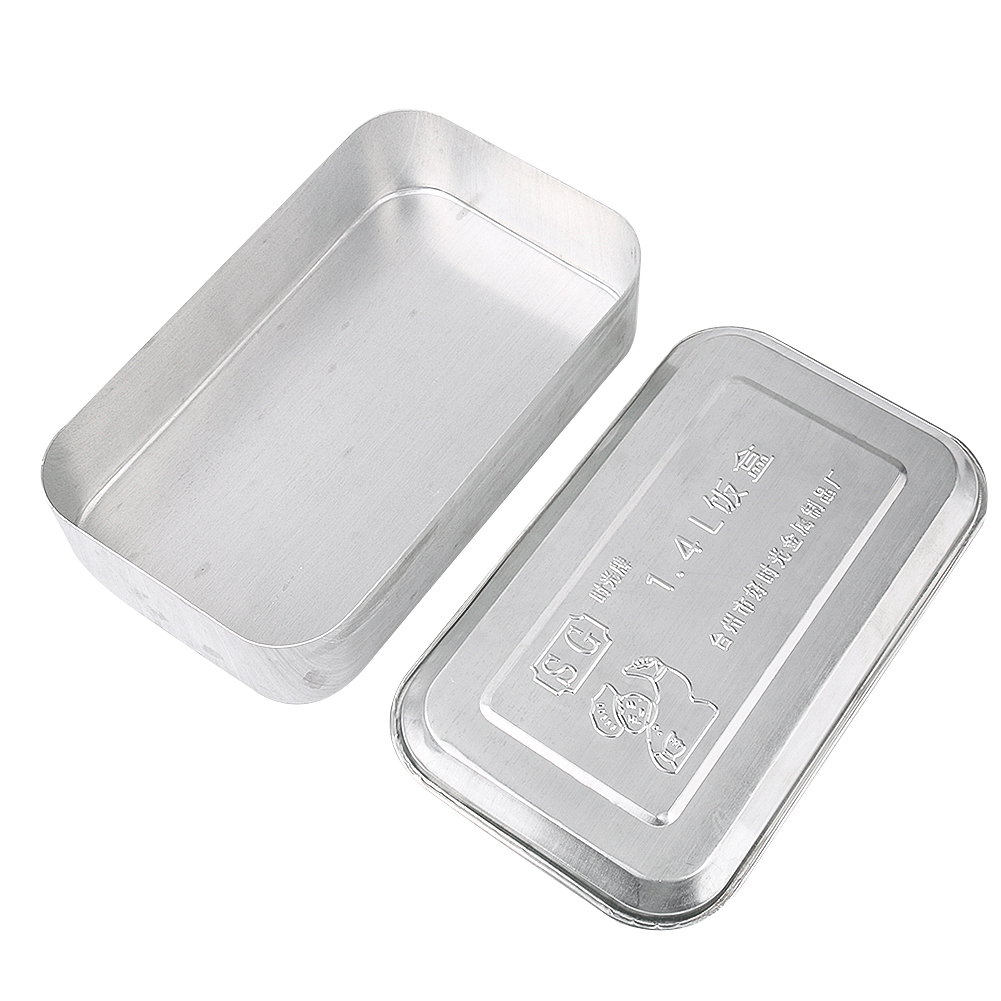 Old Aluminum Bento Box Nostalg - Meal Prep Lunch Boxes avis et prix