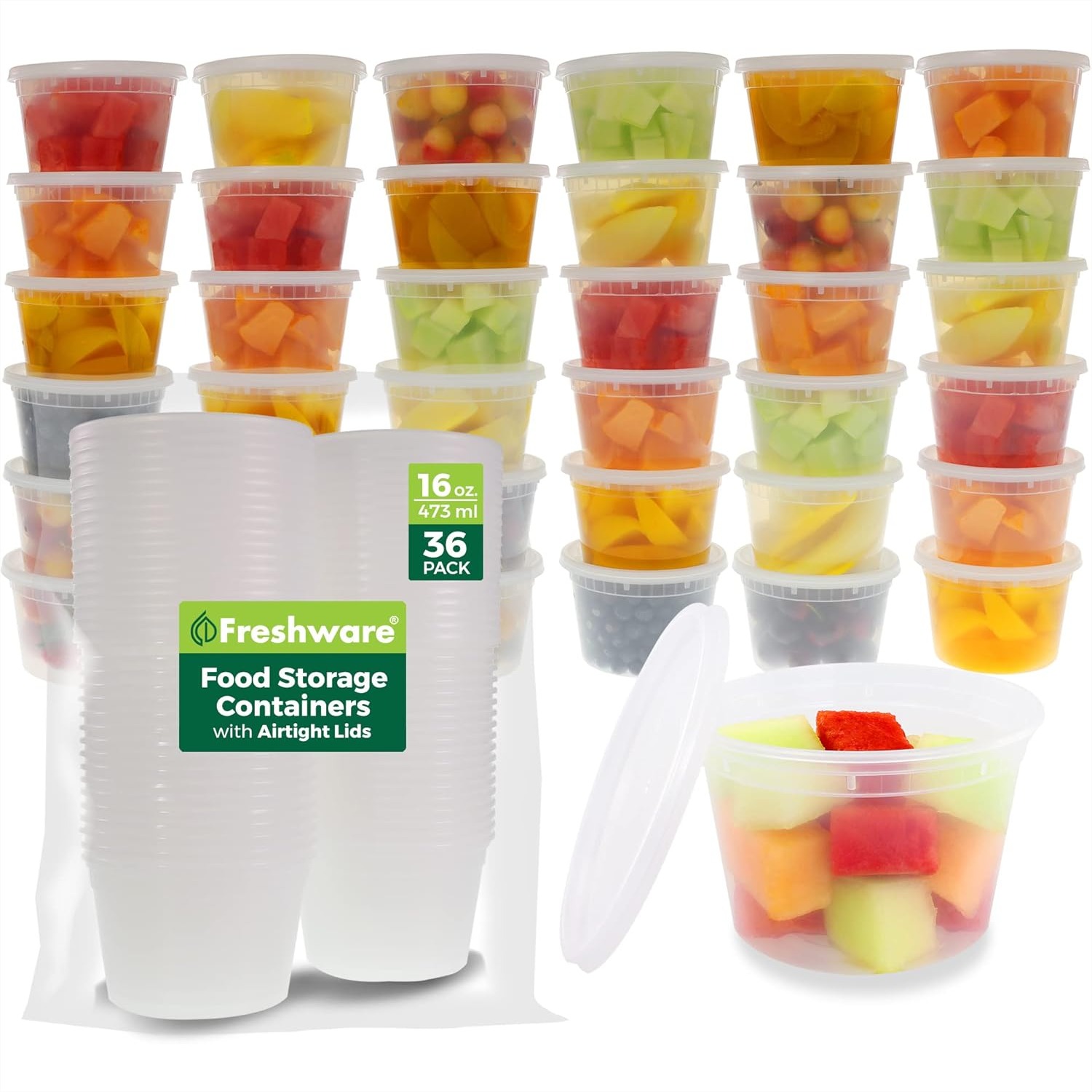 Plastic Food Storage Container - Meal Prep Containers avis et prix