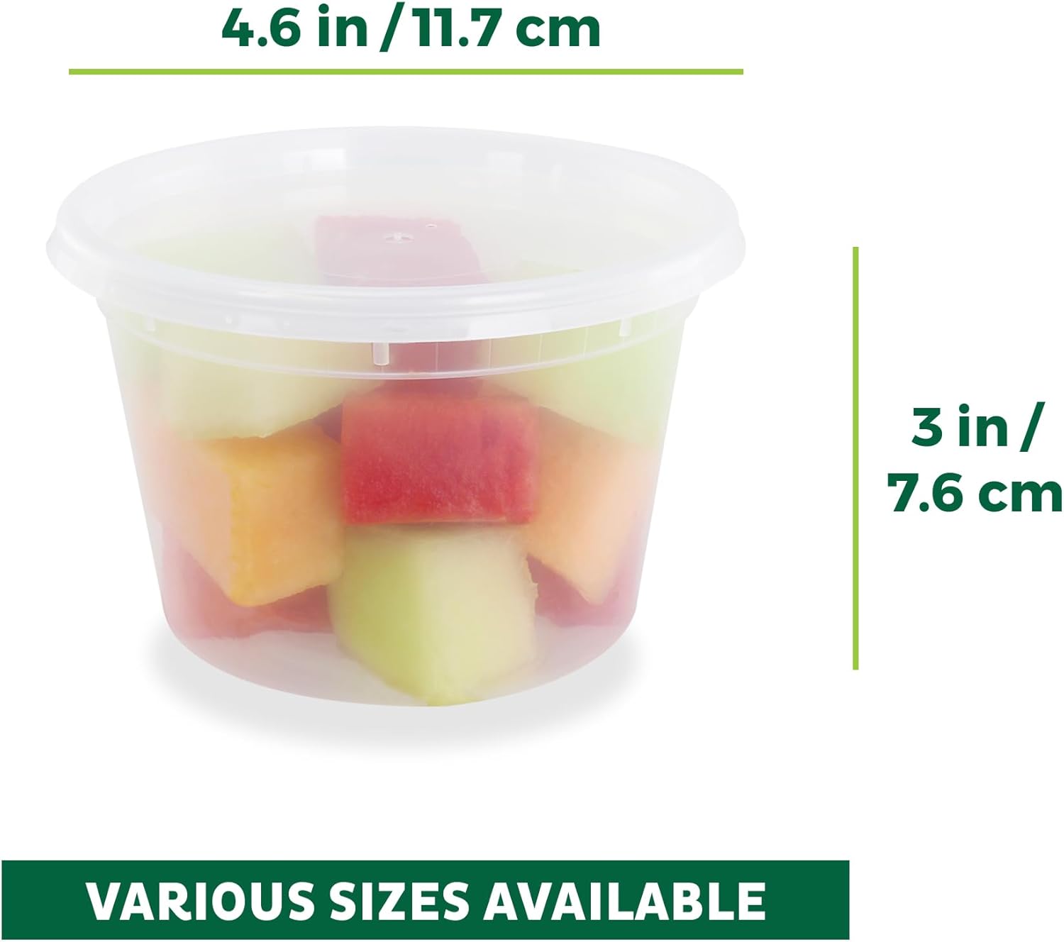Plastic Food Storage Container - Meal Prep Containers avis et prix