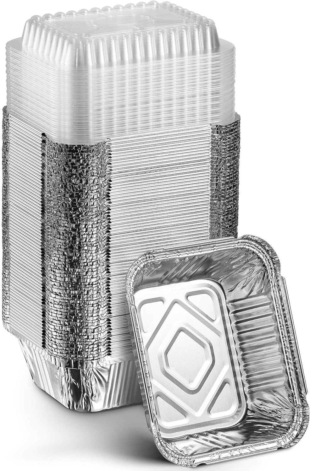 Disposable Takeout Pans with C - Meal Prep Containers avis et prix