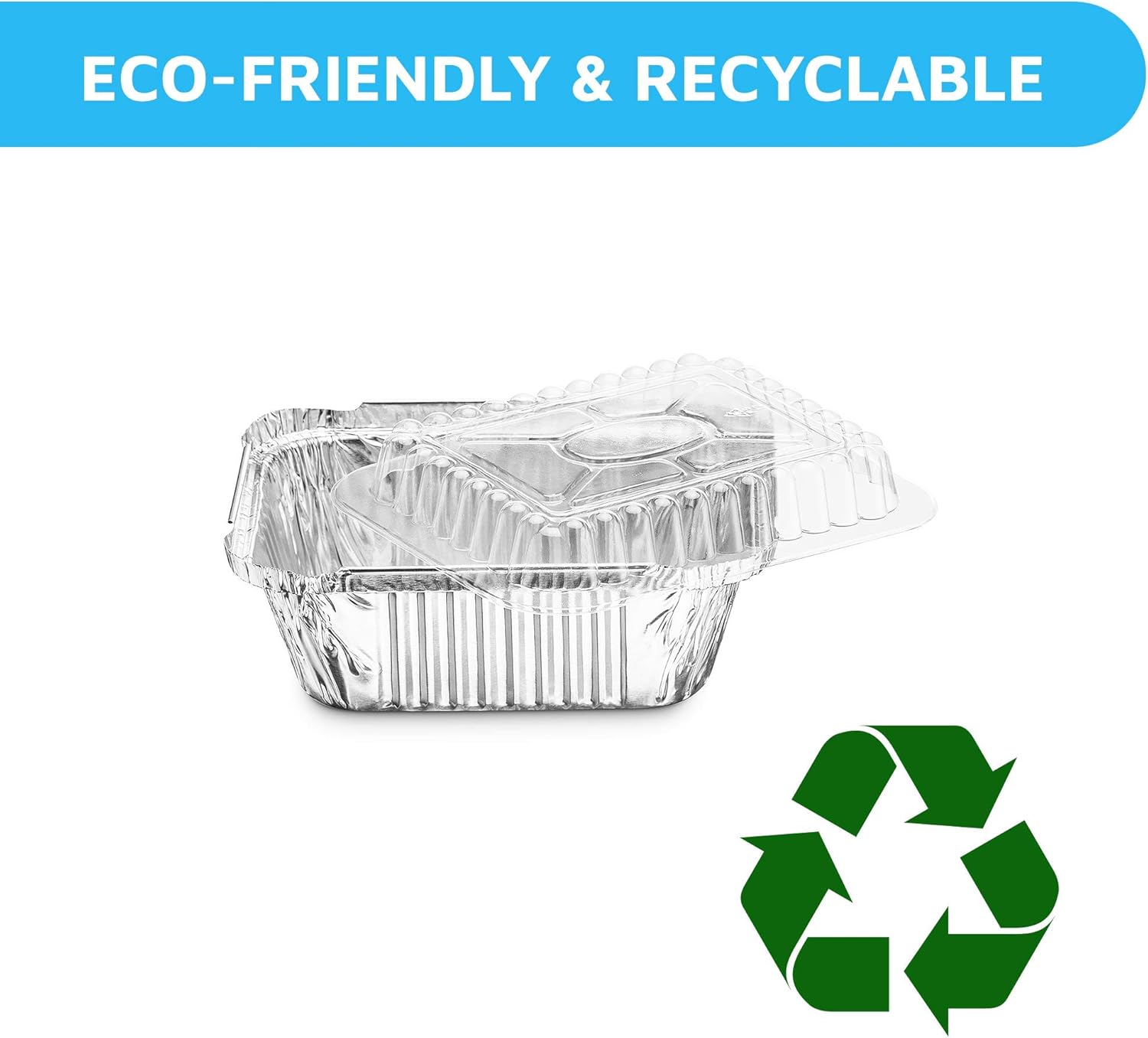 Disposable Takeout Pans with C - Meal Prep Containers avis et prix