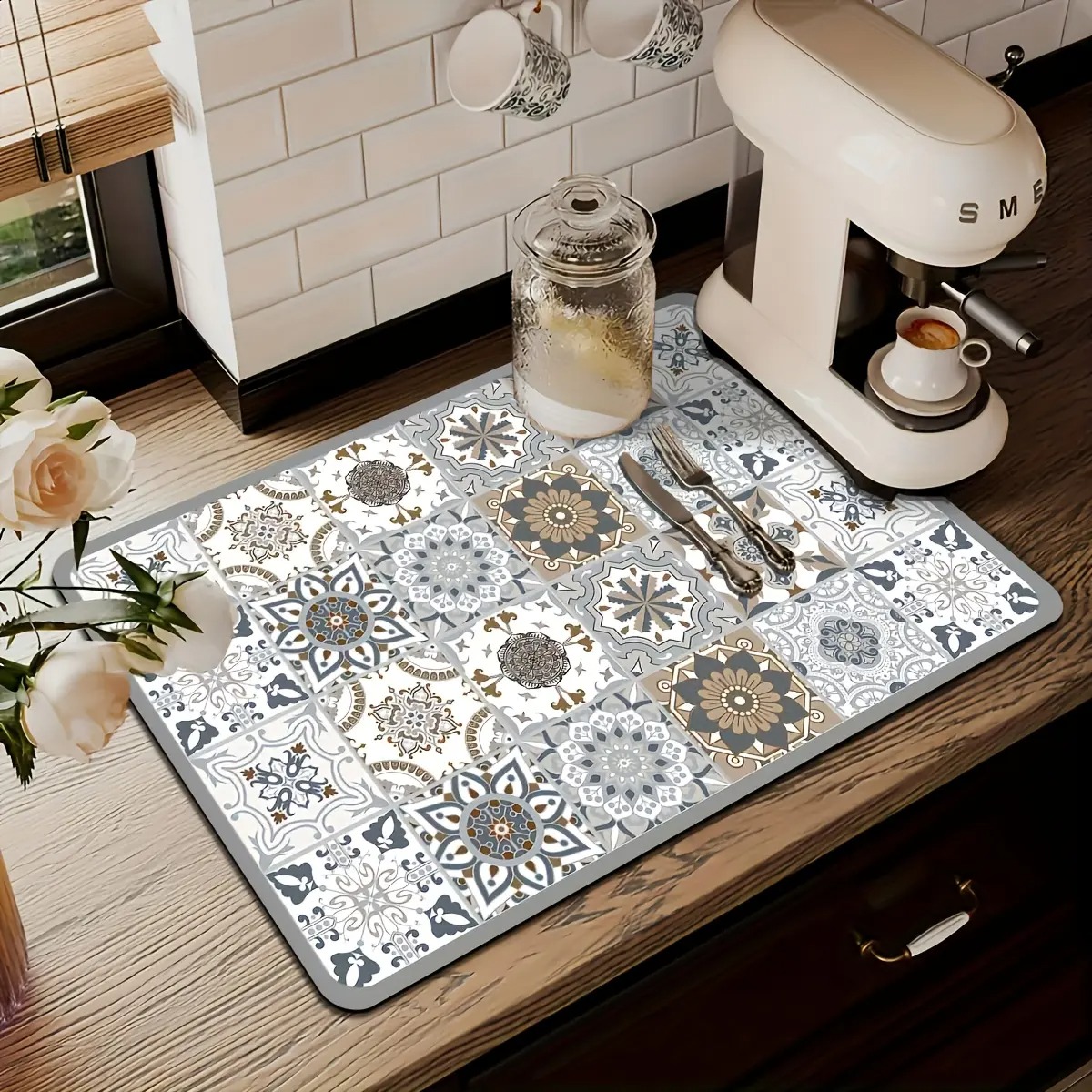 1pcs Kitchen Countertop Mat Vi - Meal Prep Format avis et prix