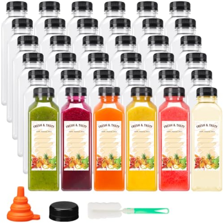 202636pcs 16oz Empty Plastic J - Meal Prep Juice Bottles avis et prix