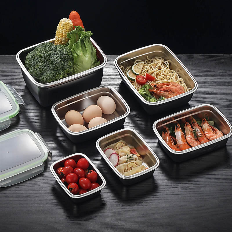 304 Stainless Steel Lunch Box  - Meal Prep Containers avis et prix