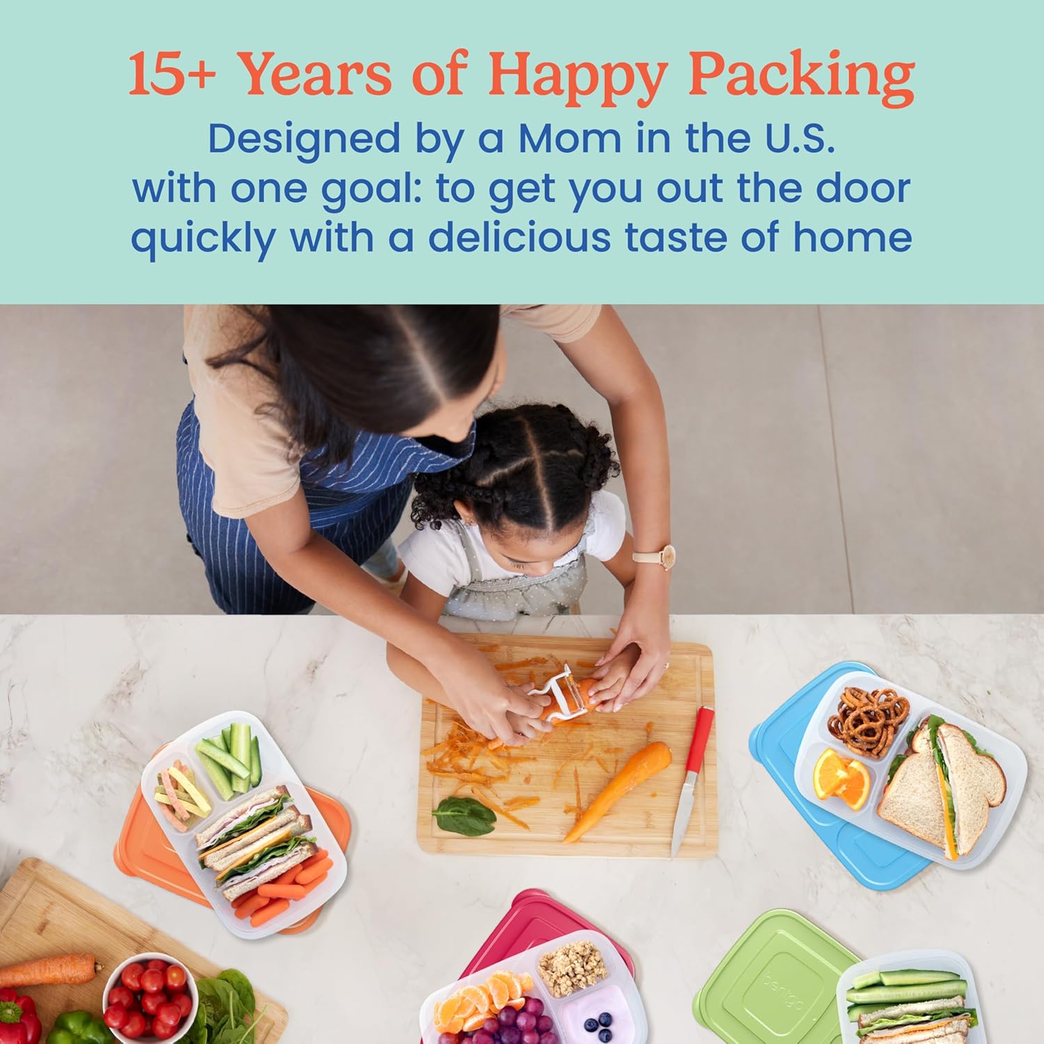 Original Stackable Lunch Boxes - Meal Prep Lunch Boxes avis et prix
