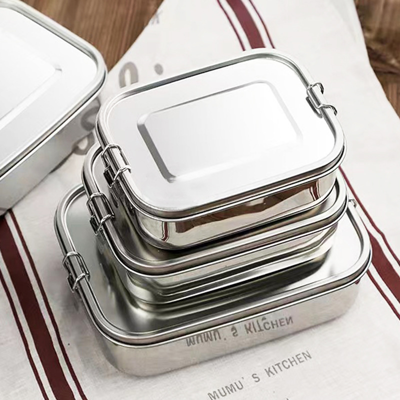 304 Stainless Steel Square Lun - Meal Prep Lunch Boxes avis et prix