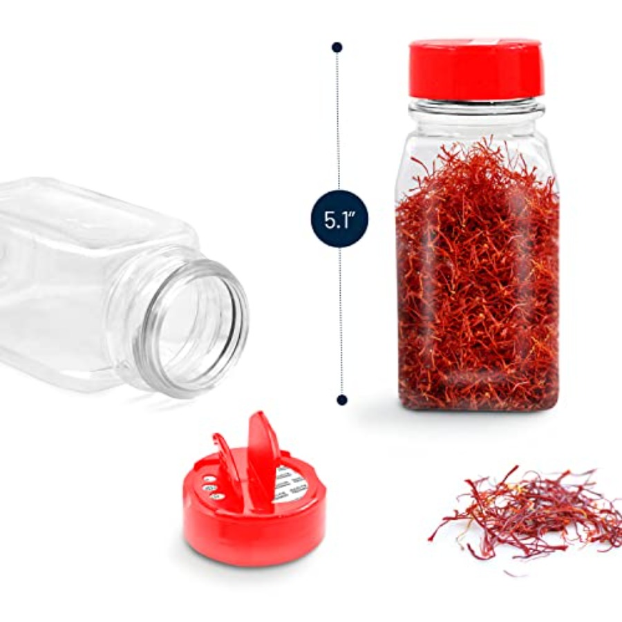 9.5 Oz Plastic Spice Jars with - Herb Keeper Bottle avis et prix