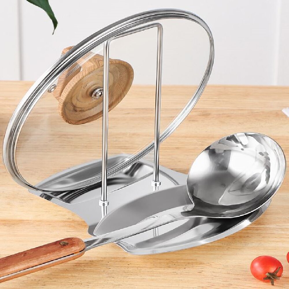 Stainless Steel Pot Lid Holder - Meal Prep Organizer avis et prix