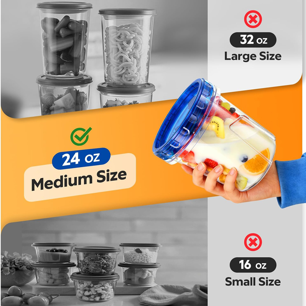 Freezer Storage Containers Air - Meal Prep Containers avis et prix