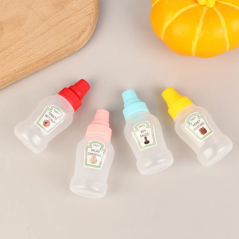4Pcs/set Mini Sauce Bottle Ket - Herb Keeper Bottle avis et prix