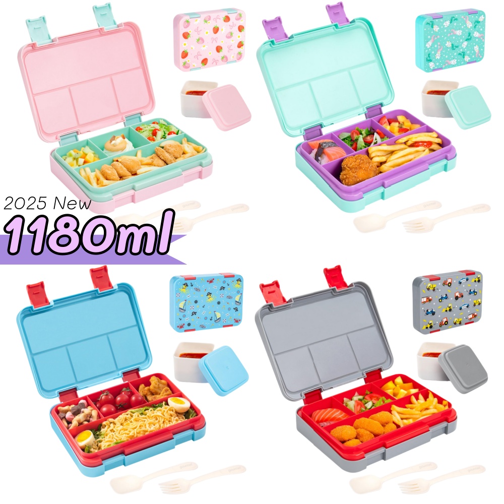 40oz Cartoon Pattern Bento Lun - Meal Prep Lunch Boxes avis et prix