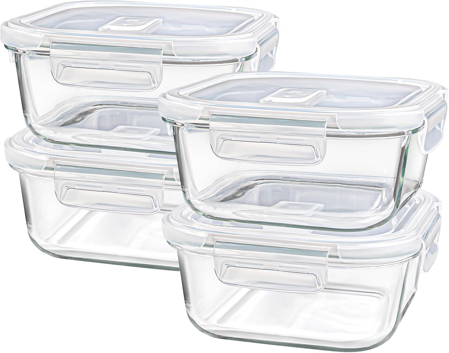 Square Glass Containers with L - Meal Prep Yogurt Cups avis et prix