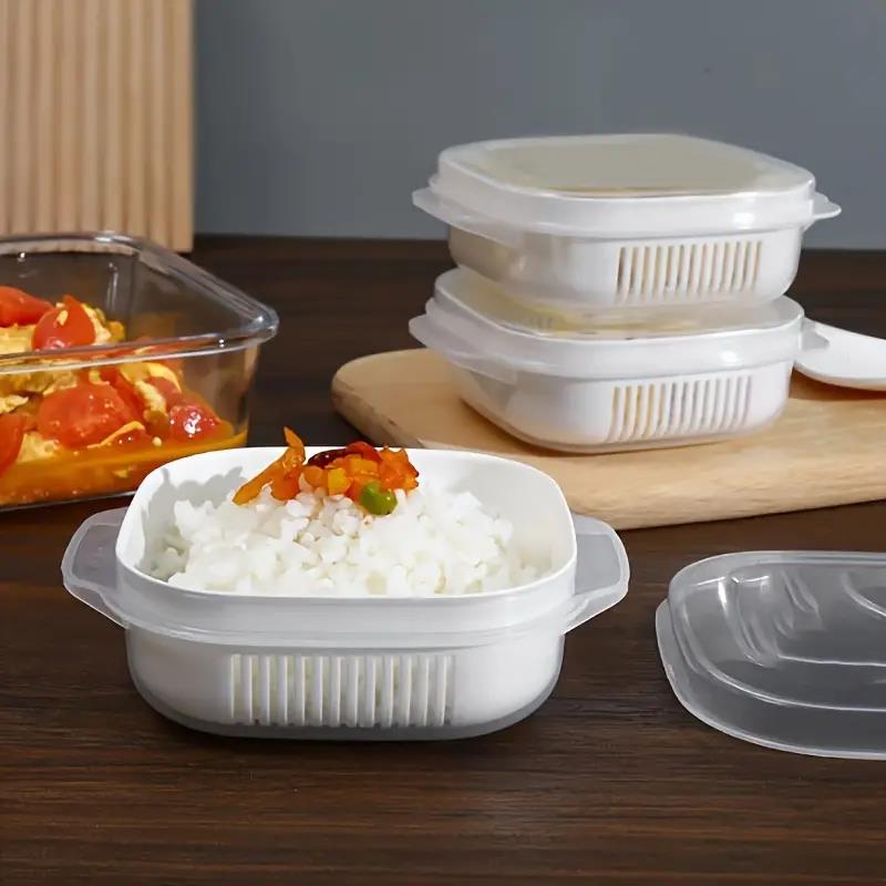 Rice storage box, microwaveabl - Meal Prep Freezer avis et prix