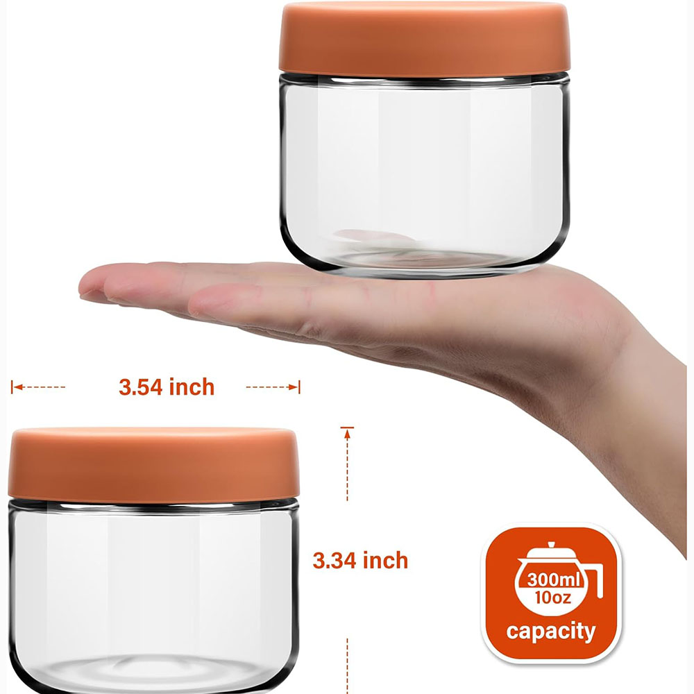 10oz Glass Overnight Oats Jars - Meal Prep Yogurt Cups avis et prix