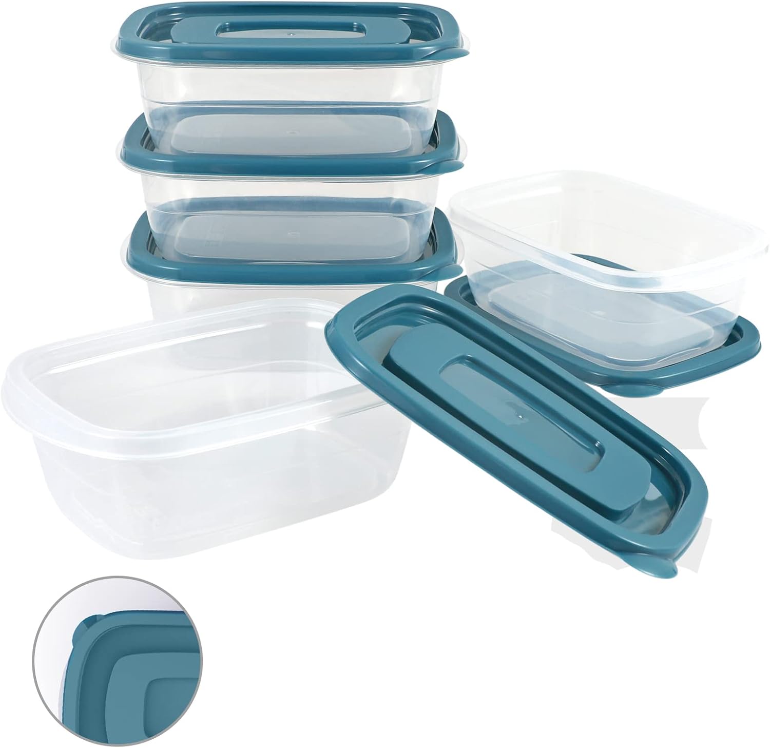 5-Pack BPA-Free Meal Prep Cont - Meal Prep Containers avis et prix