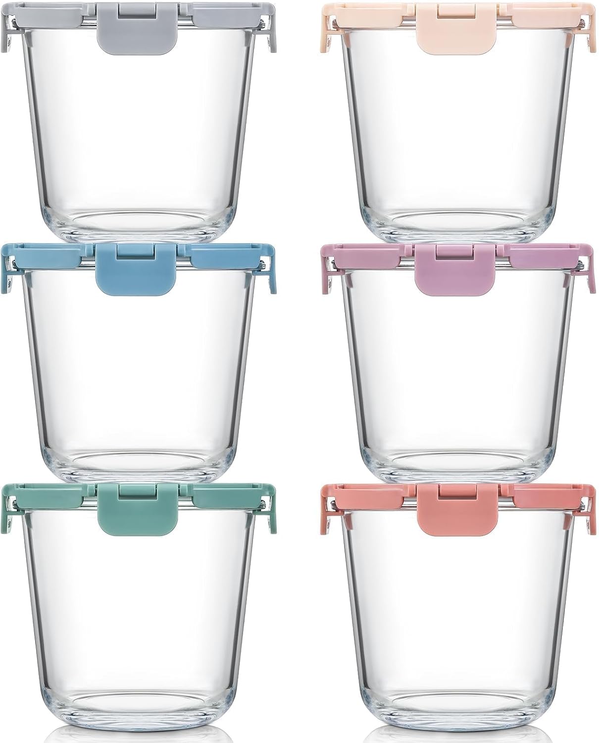 [UPGRADED LID] 6 Sets 3 Cup/24 - Meal Prep Containers avis et prix